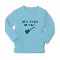 Baby Clothes My Dad Rocks Boy & Girl Clothes Cotton - Cute Rascals