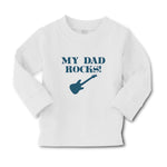 Baby Clothes My Dad Rocks Boy & Girl Clothes Cotton - Cute Rascals