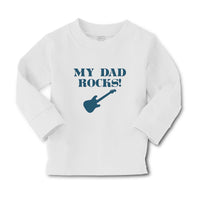 Baby Clothes My Dad Rocks Boy & Girl Clothes Cotton - Cute Rascals
