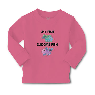 Baby Clothes My Fish Daddy's Fish Boy & Girl Clothes Cotton