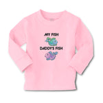 Baby Clothes My Fish Daddy's Fish Boy & Girl Clothes Cotton - Cute Rascals