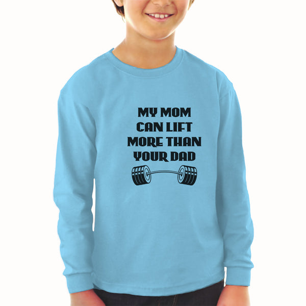 Baby Clothes My Mom Can Lift More than Your Dad Boy & Girl Clothes Cotton - Cute Rascals