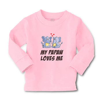 Baby Clothes My Papaw Loves Me Boy & Girl Clothes Cotton
