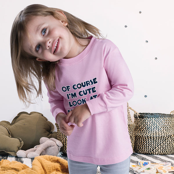 Baby Clothes Of Course I'M Cute Look at My Daddy Boy & Girl Clothes Cotton - Cute Rascals