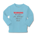 Baby Clothes Warning Don'T Check out My Daddy! Mummy Is Psycho Cotton - Cute Rascals