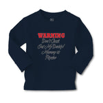 Baby Clothes Warning Don'T Check out My Daddy! Mummy Is Psycho Cotton - Cute Rascals