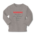 Baby Clothes Warning Don'T Check out My Daddy! Mummy Is Psycho Cotton - Cute Rascals