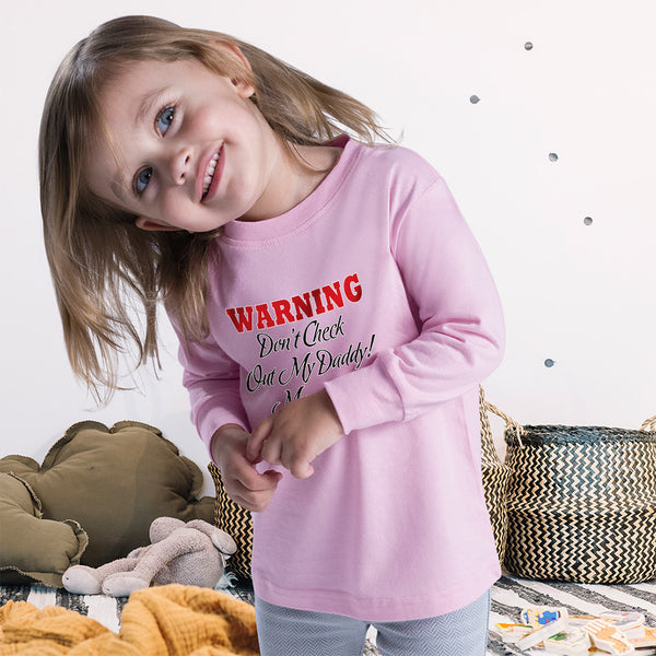Baby Clothes Warning Don'T Check out My Daddy! Mummy Is Psycho Cotton - Cute Rascals