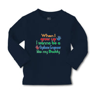 Baby Clothes When I Grow up I Wanna Be A Systems Engineer like My Daddy Cotton - Cute Rascals