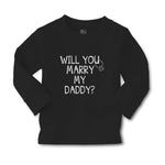 Baby Clothes Will You Marry My Daddy with Diamond Ring Boy & Girl Clothes Cotton - Cute Rascals