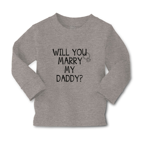 Baby Clothes Will You Marry My Daddy with Diamond Ring Boy & Girl Clothes Cotton - Cute Rascals