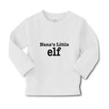 Baby Clothes Nana's Little Elf Boy & Girl Clothes Cotton