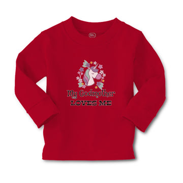 Baby Clothes My Godmother Loves Me Boy & Girl Clothes Cotton