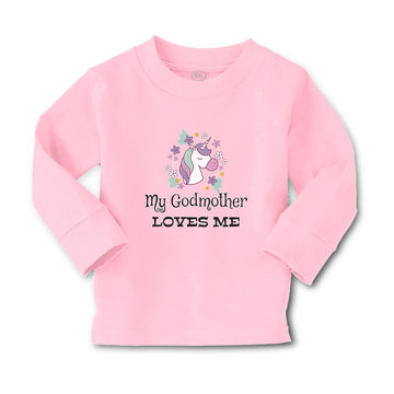 Baby Clothes My Godmother Loves Me Boy & Girl Clothes Cotton