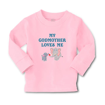 Baby Clothes My Godmother Loves Me Boy & Girl Clothes Cotton