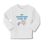 Baby Clothes My Godmother Loves Me Boy & Girl Clothes Cotton - Cute Rascals