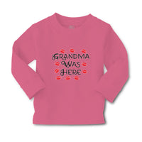 Baby Clothes Grandma Was Here Boy & Girl Clothes Cotton - Cute Rascals