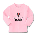 Baby Clothes Grandma's Lil Man Boy & Girl Clothes Cotton - Cute Rascals