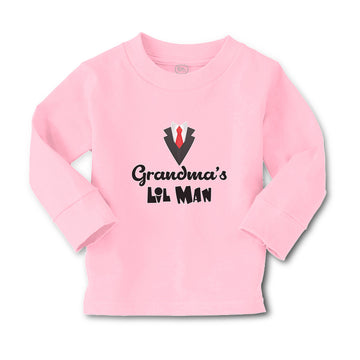 Baby Clothes Grandma's Lil Man Boy & Girl Clothes Cotton