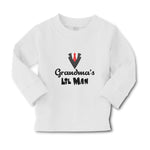 Baby Clothes Grandma's Lil Man Boy & Girl Clothes Cotton - Cute Rascals