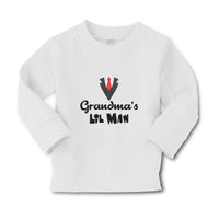Baby Clothes Grandma's Lil Man Boy & Girl Clothes Cotton - Cute Rascals