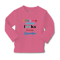 Baby Clothes I Get My Good Looks from My Grandpa Boy & Girl Clothes Cotton - Cute Rascals