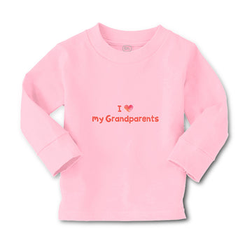 Baby Clothes I Love My Grandparents Boy & Girl Clothes Cotton