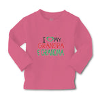 Baby Clothes I Love My Grandpa & Grandma Boy & Girl Clothes Cotton - Cute Rascals