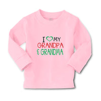 Baby Clothes I Love My Grandpa & Grandma Boy & Girl Clothes Cotton - Cute Rascals