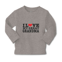 Baby Clothes I Love My Great Grandma Boy & Girl Clothes Cotton - Cute Rascals