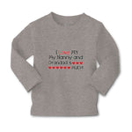Baby Clothes I Love My My Nanny and Grandad So Much! Boy & Girl Clothes Cotton - Cute Rascals