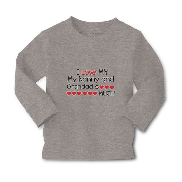 Baby Clothes I Love My My Nanny and Grandad So Much! Boy & Girl Clothes Cotton - Cute Rascals