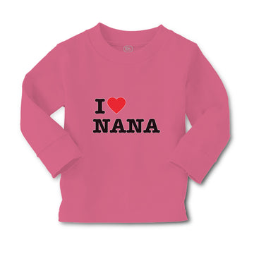 Baby Clothes I Love Nana Boy & Girl Clothes Cotton