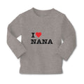 Baby Clothes I Love Nana Boy & Girl Clothes Cotton