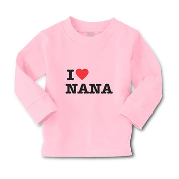 Baby Clothes I Love Nana Boy & Girl Clothes Cotton