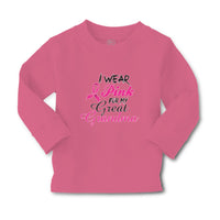 Baby Clothes I Wear Pink for My Great Grandma Boy & Girl Clothes Cotton - Cute Rascals