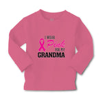 Baby Clothes I Wear Pink for My Grandma Boy & Girl Clothes Cotton - Cute Rascals