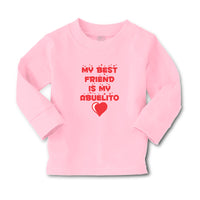 Baby Clothes My Best Friend Is My Abuelito Boy & Girl Clothes Cotton - Cute Rascals