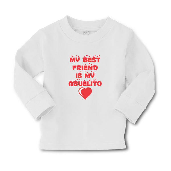 Baby Clothes My Best Friend Is My Abuelito Boy & Girl Clothes Cotton - Cute Rascals