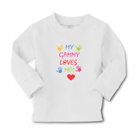 Baby Clothes My Gammy Loves Me! Boy & Girl Clothes Cotton - Cute Rascals
