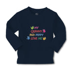 Baby Clothes My Grammy and Pappy Love Me Boy & Girl Clothes Cotton - Cute Rascals