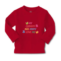 Baby Clothes My Grammy and Pappy Love Me Boy & Girl Clothes Cotton - Cute Rascals
