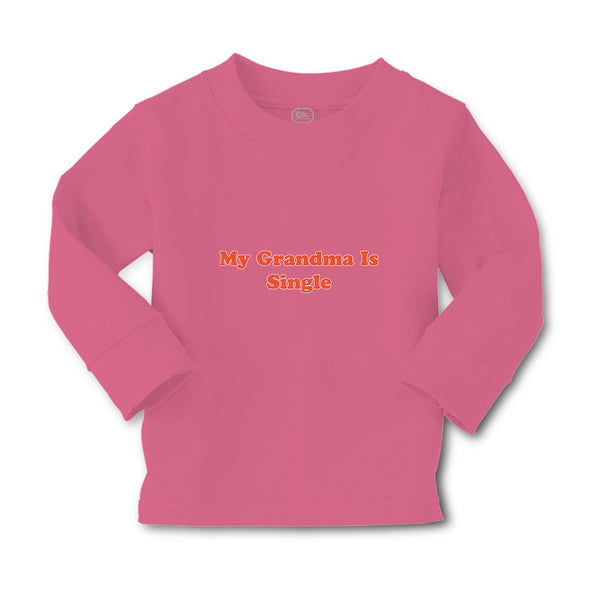Baby Clothes My Grandma Is Single Boy & Girl Clothes Cotton - Cute Rascals