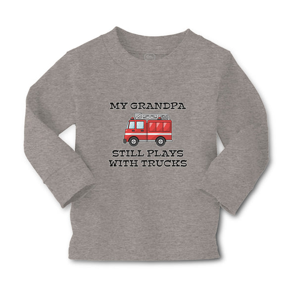 Baby Clothes My Grandpa Still Plays with Trucks Boy & Girl Clothes Cotton - Cute Rascals