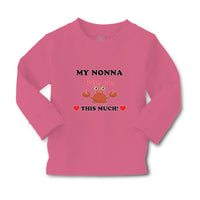 Baby Clothes My Nonna Loves Me This Much! Boy & Girl Clothes Cotton - Cute Rascals