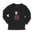 Baby Clothes Happens Grandma's, Stays Grandma's Glass Milk Cookies Cotton