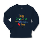 Baby Clothes My Grandpa and Grandma Loves Me Grandparents Boy & Girl Clothes - Cute Rascals