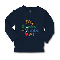Baby Clothes My Grandpa and Grandma Loves Me Grandparents Boy & Girl Clothes - Cute Rascals