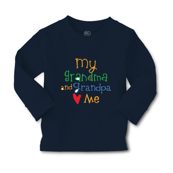 Baby Clothes My Grandpa and Grandma Loves Me Grandparents Boy & Girl Clothes - Cute Rascals