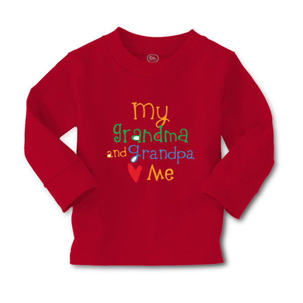 Baby Clothes My Grandpa and Grandma Loves Me Grandparents Boy & Girl Clothes - Cute Rascals